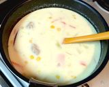 簡単☆鶏もものコーンクリームシチュー作り方8写真