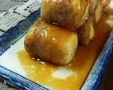角煮もどき？豆腐でかさましふわふわ肉巻き作り方10写真