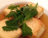 おでん出汁をリサイクル！揚げ出し豆腐♡作り方4写真
