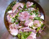 バジル鶏作り方1写真