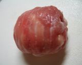 子供もﾊﾟｸﾊﾟｸ。豚ロールトマト煮☆作り方5写真