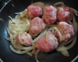 子供もﾊﾟｸﾊﾟｸ。豚ロールトマト煮☆作り方7写真