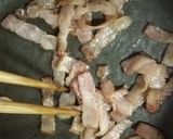 芳ばし胡桃と旨ベーコンの、甘辛さつま芋。作り方4写真