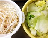 ☆レタスともやしの肉味噌炒め☆作り方1写真