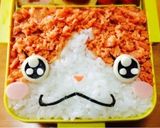 妖怪ウォッチ☆セーラーニャン☆キャラ弁作り方5写真