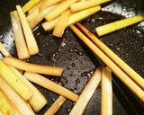 大根の皮きんぴら作り方4写真