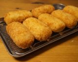 洋食屋さんの蟹クリームコロッケ作り方12写真