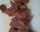 あっさり 簡単 おかず♪ 豚肉の 和風煮作り方1写真
