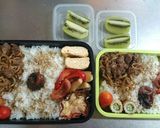 お弁当に♡ポテサラ・チーズのハムカップ焼作り方6写真