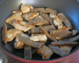 氷こんにゃくと鶏肉の海苔しお炒め作り方7写真