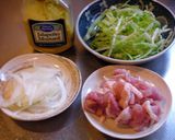 和風鶏もも肉の照焼きトルティーヤ♪作り方2写真