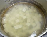 ★彡オクラと豆腐の中華玉子スープ★彡　作り方2写真