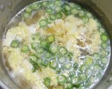 ★彡オクラと豆腐の中華玉子スープ★彡　作り方3写真