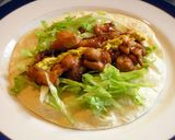 和風鶏もも肉の照焼きトルティーヤ♪作り方9写真