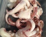 いかとセロリの炒めもの作り方1写真