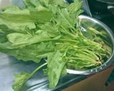 栄養満点お婆ちゃんのほうれん草ごま和え作り方1写真