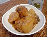 手羽元と大根の煮物。作り方5写真