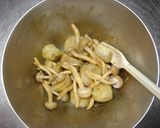 里芋の味噌チーズ焼き。作り方3写真