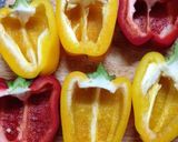 時短でパプリカの肉詰め作っちゃおう作り方1写真