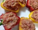 時短でパプリカの肉詰め作っちゃおう作り方4写真