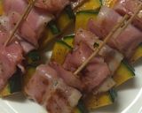 カボチャ&ベーコン♪お弁当に作り方3写真