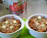 完熟トマトソースでボロネーゼのせグラタン作り方3写真