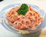 おせちにも鮮やか★たらこれんこん作り方5写真