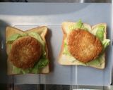 簡単リメイク！豆腐ハンバーグサンド作り方5写真