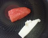 超簡単 ひとりランチ たらこバターごはん作り方1写真