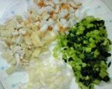 大根の葉と竹輪で◇カレーリメイク炒飯作り方1写真
