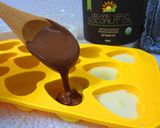 ココナッツオイルdeハートチョコ☆作り方4写真