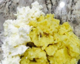 さつマッシュとチーズのふんわり焼き作り方1写真
