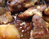 ☆豚(バラ)なんこつと大根の角煮風☆作り方9写真