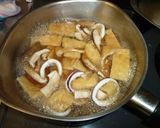 美味しい出汁で♪小松菜とおあげの煮びたし作り方2写真