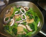 美味しい出汁で♪小松菜とおあげの煮びたし作り方3写真