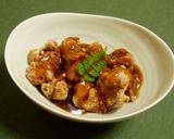 鶏から揚げのオイスターソースあんかけ作り方4写真