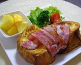 朝食用☆フレンチトースト作り方5写真