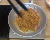 チキンラーメン本格カルボナーラ作り方7写真