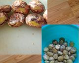 秋＊栗ご飯作り方3写真