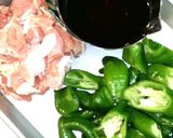 万願寺唐辛子と鶏肉の甘辛煮⭐常備菜お弁当作り方1写真
