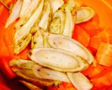 残り物野菜で！人参ゴボウのポタージュ作り方1写真