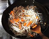 ★ご飯が進むひき肉野菜炒め★作り方4写真