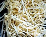 もやしinペペロンチーノ風パスタ作り方4写真