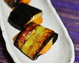 さっと1品＊焼き茄子と柿のミルフィーユ作り方8写真