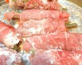 野菜の豚肉巻き♡お弁当作り方6写真