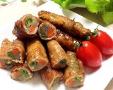 野菜の豚肉巻き♡お弁当作り方10写真