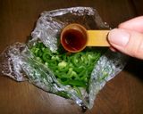 五分で♪シャキッと味染みピーマン和え物作り方3写真
