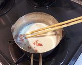 パンと一緒の離乳食。鮭と白菜のシチュー。作り方2写真