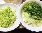 ねぎの甘みと食感がたまらない麻婆豆腐♫作り方1写真