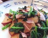 ほうれん草&林檎&ベーコンのバター醤油✿作り方8写真